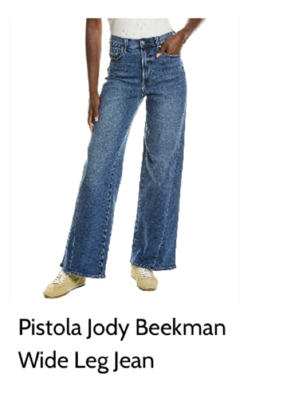 Pistola Jody Beekman Wide Leg Jeans - NWT